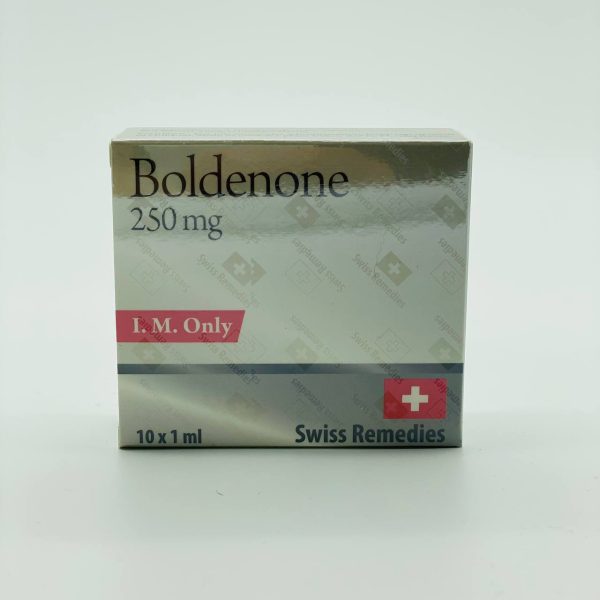 Boldenone 250 mg Swiss Remedies emballage du médicament | unanabolisants.com