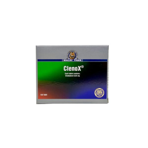 Clenox 0.04 mg Malay Tiger emballage du médicament | unanabolisants.com