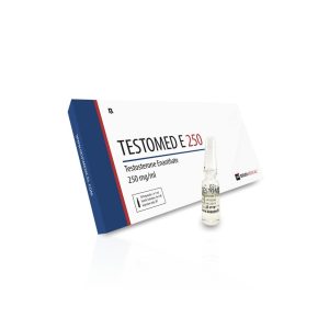 TESTOMED E 250 (Testosterone Enanthate) 250 mg Deus Medical emballage du médicament | unanabolisants.com