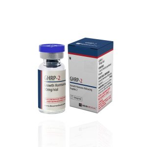 GHRP-2 (Growth Hormone-Releasing Peptide 2) 10 mg Deus Medical emballage du médicament | unanabolisants.com