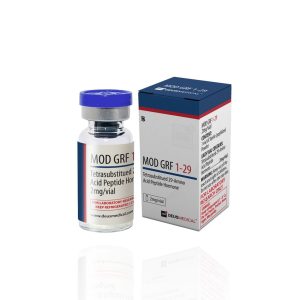 MOD GRF 1-29 (Tetrasubstitued 29-Amino Acid Peptide Hormone) 2 mg Deus Medical emballage du médicament | unanabolisants.com