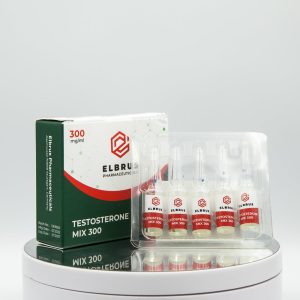 Testosterone Mix 300 mg Elbrus Pharmaceuticals emballage du médicament | unanabolisants.com