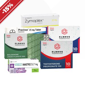 Un cours sur la masse : les plus éprouvés. Enanthate de testostérone, boldénone, oxymétholone, propionate de testostérone et mesterolone emballage du médicament | unanabolisants.com