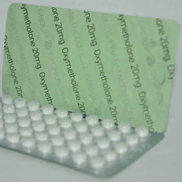 Oxymetholone 20 mg Cygnus emballage du médicament | unanabolisants.com