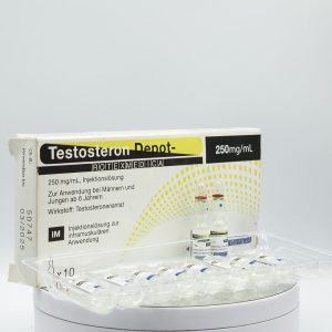 Testosteron Depot — 250 mg Rotexmedica emballage du médicament | unanabolisants.com