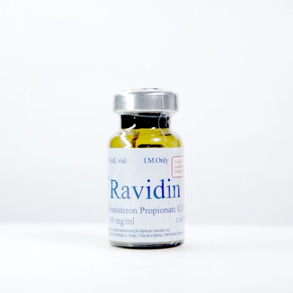 Ravidin (Testosterone Propionate) 100 mg AdamLabs emballage du médicament | unanabolisants.com