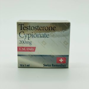 Testosterone Cypionate 200 mg Swiss Remedies emballage du médicament | unanabolisants.com
