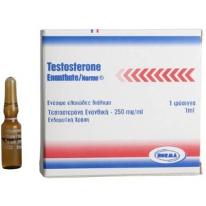 Testosterone Enanthate 250 mg Norma Hellas emballage du médicament | unanabolisants.com