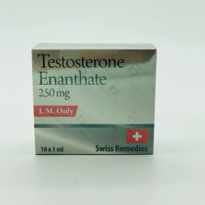 Testosterone Enanthate 250 mg Swiss Remedies emballage du médicament | unanabolisants.com