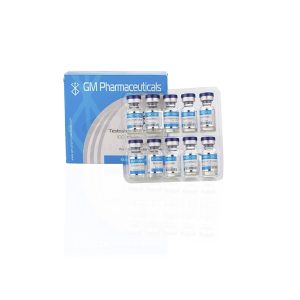 Testosterone Propionate 100 mg GM Pharmaceuticals emballage du médicament | unanabolisants.com
