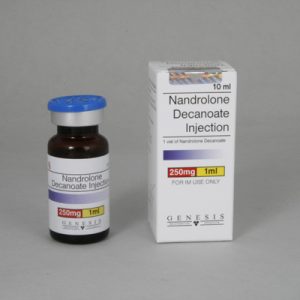 Décanoate de nandrolone Genesis 250mg/ml (10ml) emballage du médicament | unanabolisants.com
