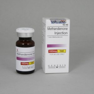 Methandienone Genesis 100mg/ml (10ml) emballage du médicament | unanabolisants.com