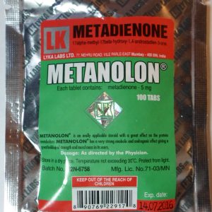 Méthanolon 5mg (100 com) emballage du médicament | unanabolisants.com