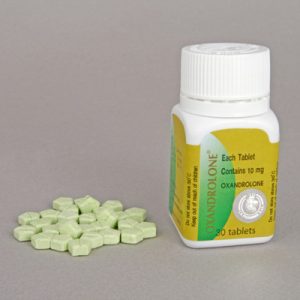 Oxandrolone LA 10mg (50com) emballage du médicament | unanabolisants.com