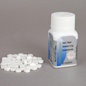 Oxandrolone LA 5mg (50com) emballage du médicament | unanabolisants.com