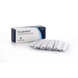 Oxydrolone 50mg (50com) emballage du médicament | unanabolisants.com