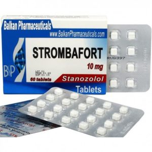 Strombafort 10 Winstrol emballage du médicament | unanabolisants.com