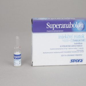 Superanabolone 25mg/amp (5amp) emballage du médicament | unanabolisants.com
