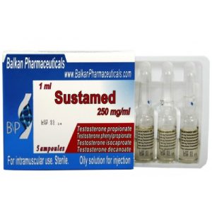 Sustamed 250 mg/ampère emballage du médicament | unanabolisants.com