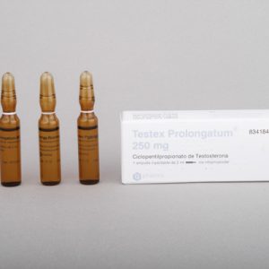 Testex Elmu Prolongatum 250mg/amp emballage du médicament | unanabolisants.com