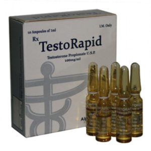 TestoRapid 100mg/amp emballage du médicament | unanabolisants.com