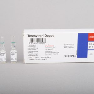 Testoviron Dépôt 250mg/amp emballage du médicament | unanabolisants.com