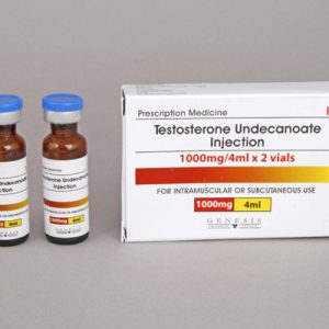 Injection d’undécanoate de testostérone 500mg/amp (2 ampères) emballage du médicament | unanabolisants.com